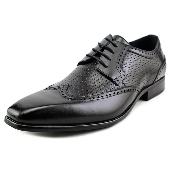 Stacy Adams Melville Men Square Toe Leather Black Oxford