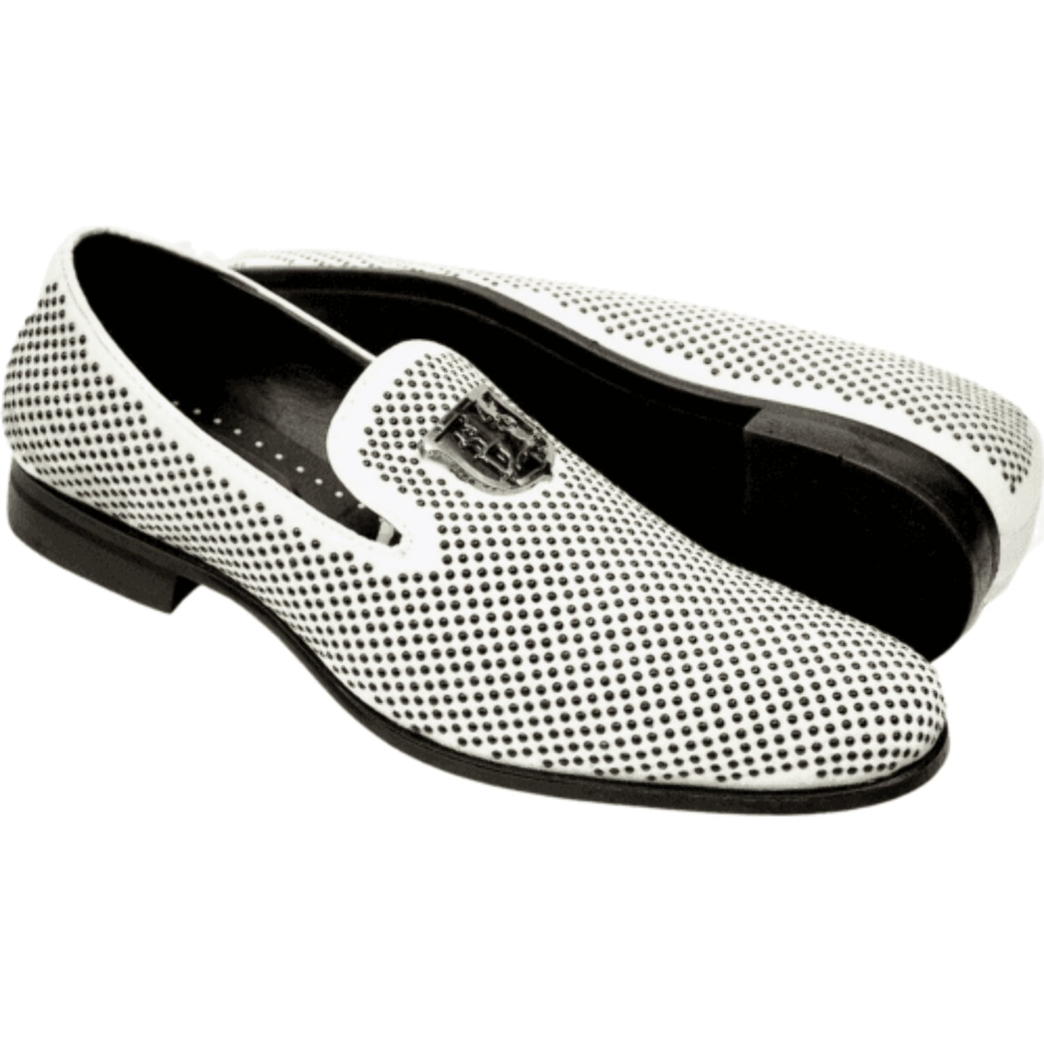 Stacy Adams Mens Swagger Studded Slip-On Loafer 111-10 