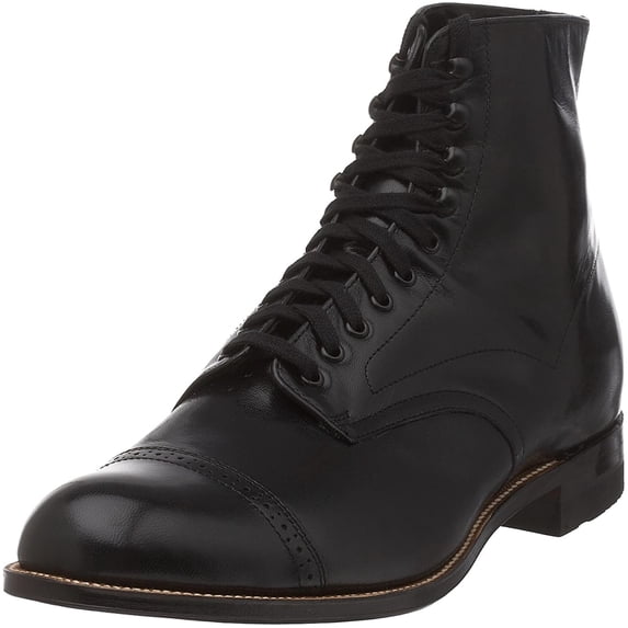 Stacy Adams Men's Madison Boot High Top Biscuit Black 00015-01