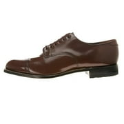Stacy Adams Mens Madison Cap Toe Oxford,Brown,11 D