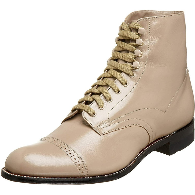 Stacy adams madison boot taupe sale