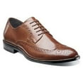 thumbnail image 1 of Stacy Adams Men shoes Cognac Garrison Wingtip Leather Oxford 24916-221, 1 of 7