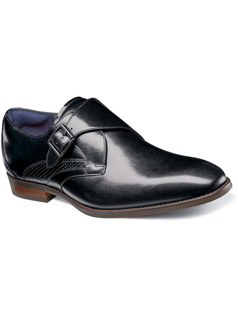 Stacy Adams Mens KARCHER Leather Slip On Monk Shoes  display picture 3