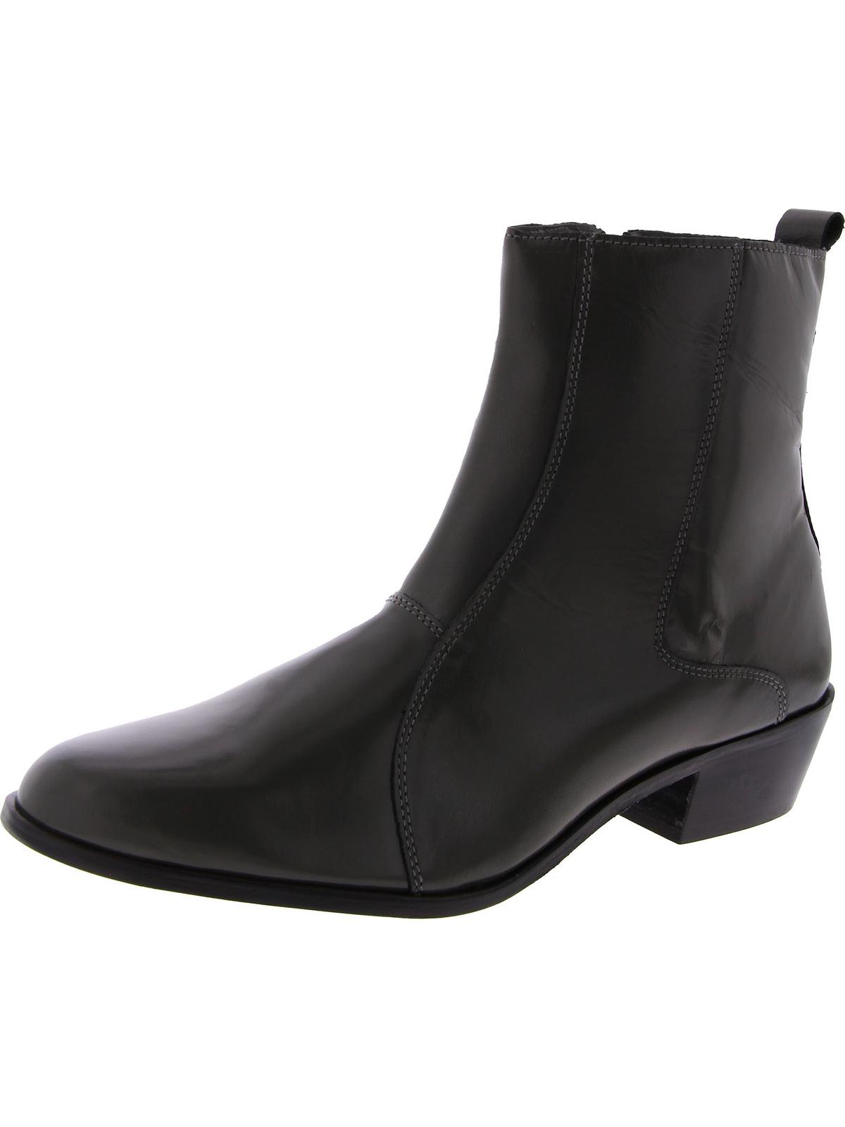 Stacy Adams Santos Herren-Stiefel Mit Seitlichem Reißverschluss - Aus Weichem Kinderleder, Ledersohle