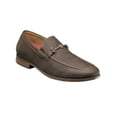 thumbnail image 1 of Stacy Adams Richardson Moc Toe Bit Slip On Shoes Brown 25746-200, 1 of 8