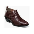 thumbnail image 1 of Stacy Adams Sandoval Cuban Heel Boot Croco print Burgundy 25666-601, 1 of 7