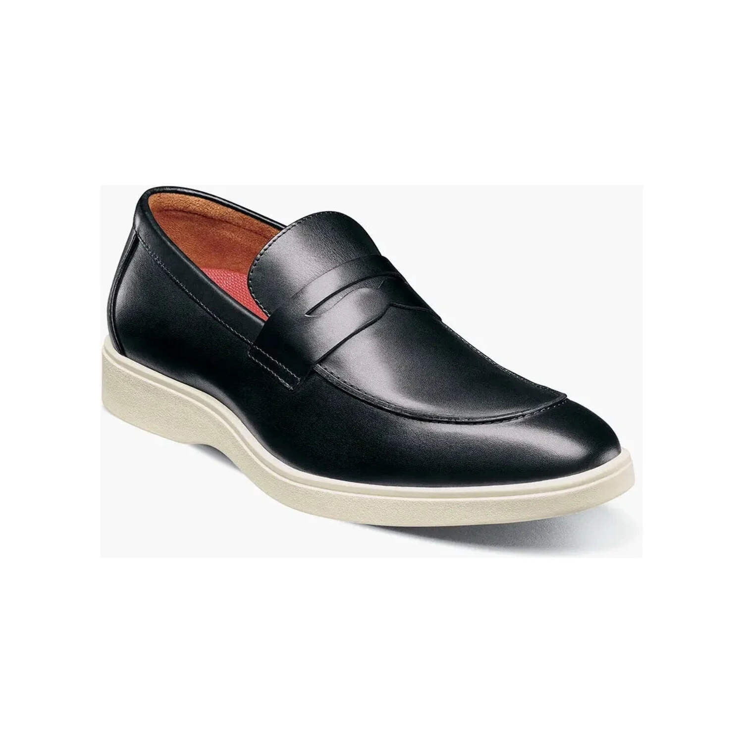 Stacy Adams Spratley Moc Toe Saddle Loafers Black - 10.5 M Stacy Adams Spratley Moc Toe Saddle Loafers, Navy - Blue  main image 3