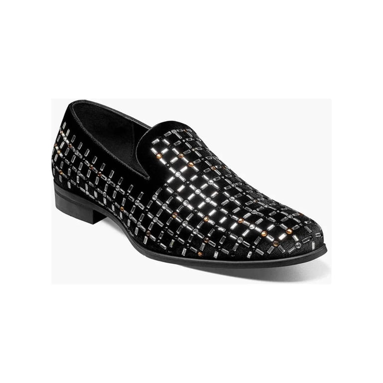 Stacy Adams Stallford Men's Slip On - Black Size 12