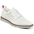 thumbnail image 1 of Stacy Adams Synchro Plain Toe Elastic Lace Up Sneaker White Shoes 25518-100, 1 of 8