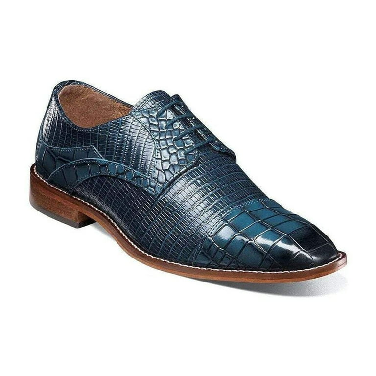 Stacy Adams Tedesco Cap Toe Oxford Lizard Leather Dress