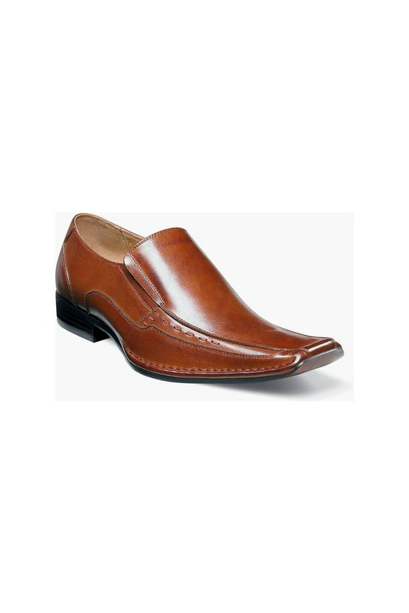 Templin Bike Toe Loafer Shoes Cognac 24507-221