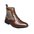 thumbnail image 1 of Stacy Adams Thompson Plain Toe Elastic Lace Boot Brown 25730-200, 1 of 8