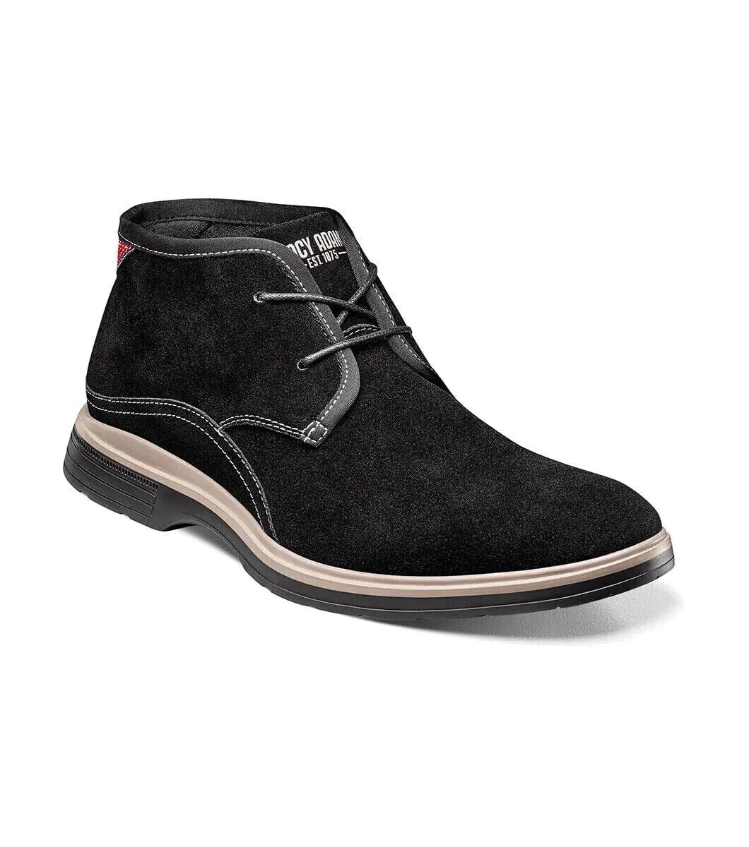 Black suede best sale stacy adams