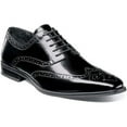 thumbnail image 1 of Stacy Adams Tinsley Wingtip Oxford Mens Shoes Black Lace Up 25092-001, 1 of 7