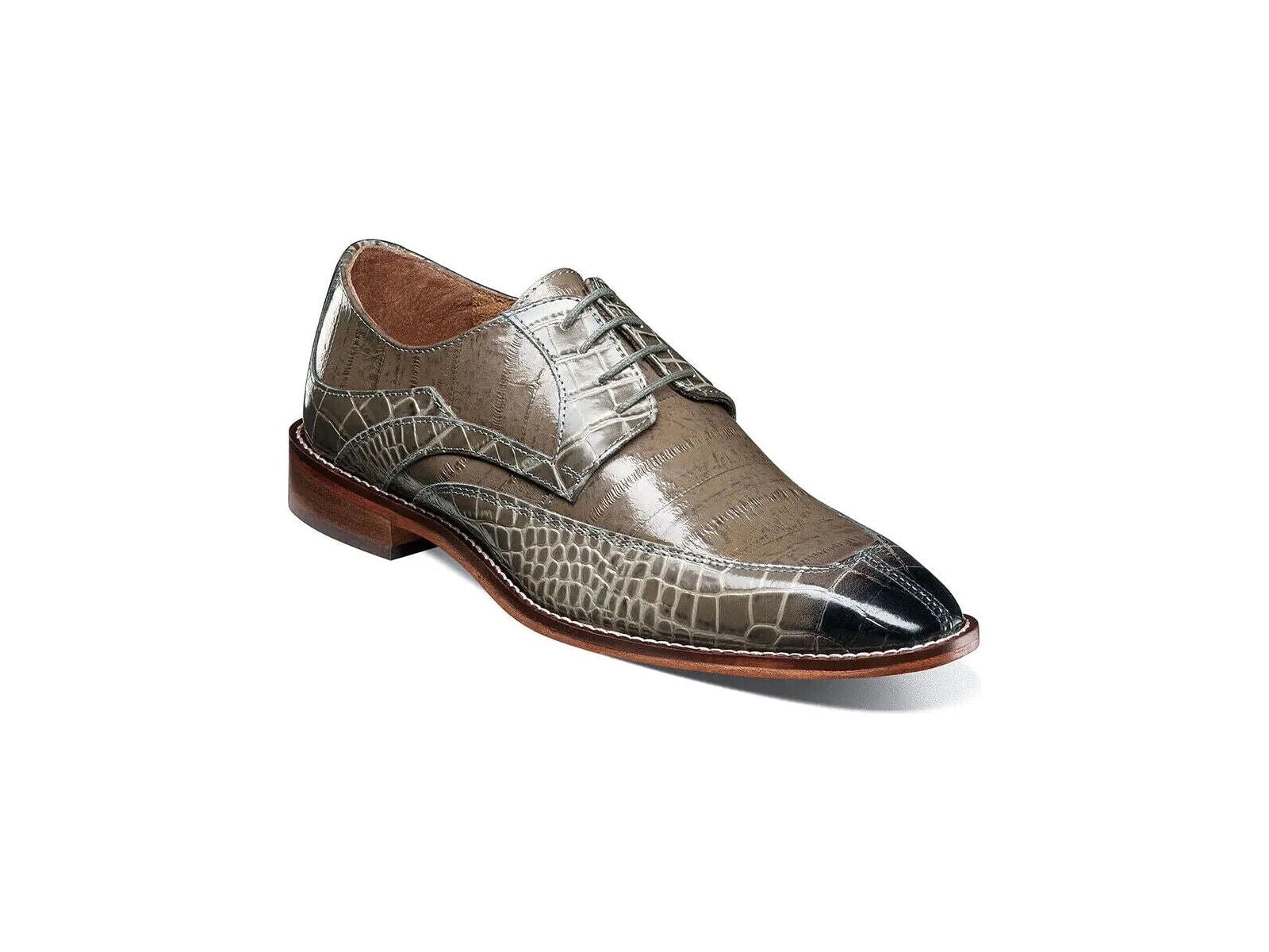 Stacy adams best sale crocodile shoes