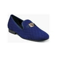 thumbnail image 1 of Stacy Adams Valet Slip On Bit Loafer Men's Shoes Blue Blue 25166-400, 1 of 7
