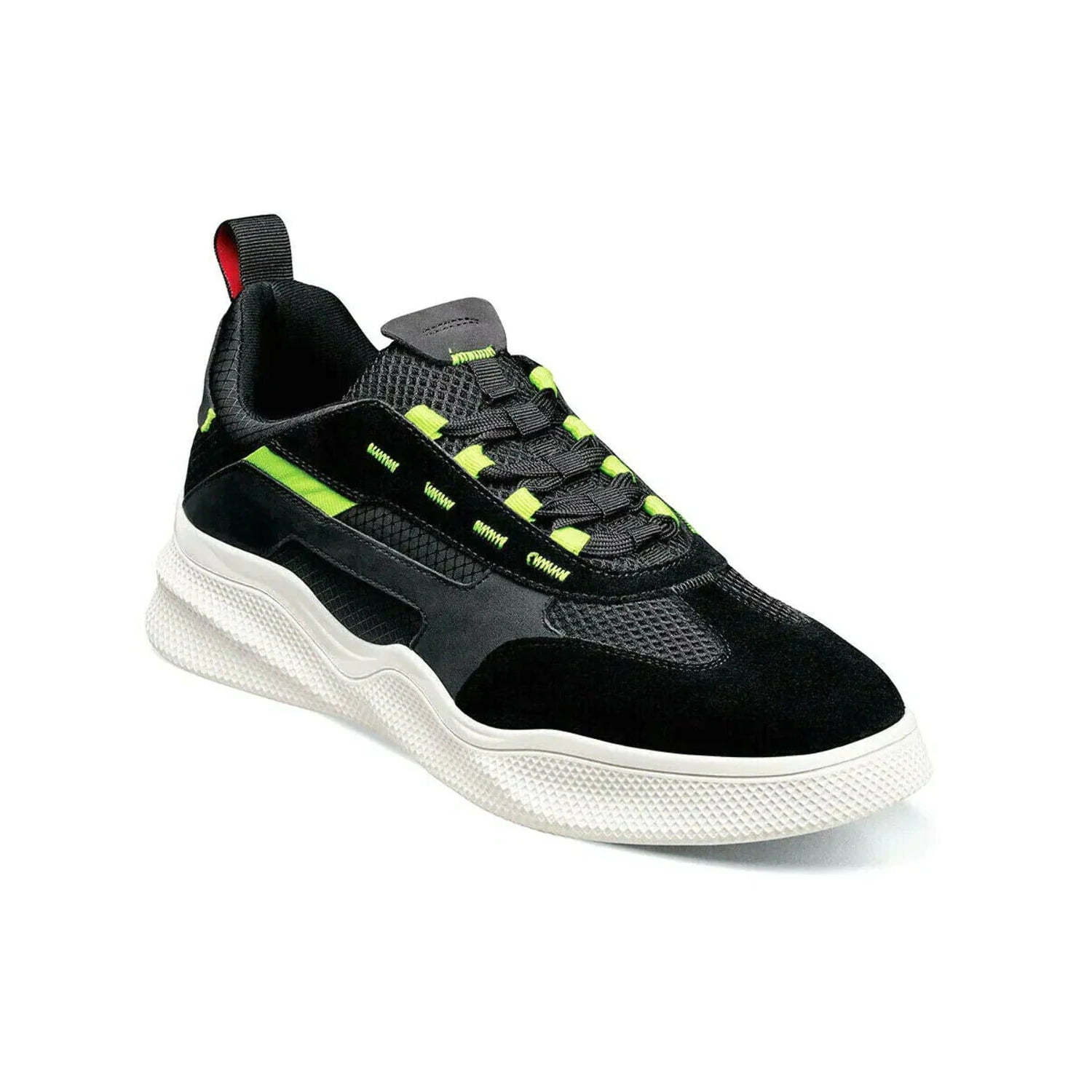 STACY ADAMS Men's Ventura Lace Up Sneaker, Black Multi, 9