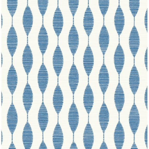 Stacy Garcia Home French Blue Ditto Peel and Stick Wallpaper