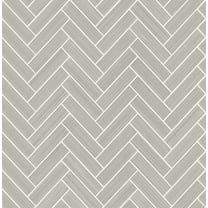 Stacy Garcia Home Herringbone Inlay Peel and Stick Wallpaper
