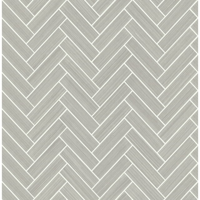 Stacy Garcia Home Herringbone Inlay Peel and Stick Wallpaper