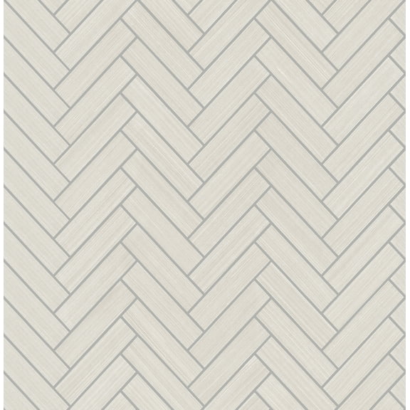 Stacy Garcia Home Herringbone Inlay Peel and Stick Wallpaper
