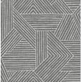 thumbnail image 1 of Stacy Garcia Home Pewter Etched Geometric Peel and Stick Wallpaper, 1 of 9