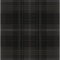 Stacy Garcia Home Wrought Iron Crossroads Plaid Peel and Stick Wallpaper - 20.5 in. W x 10 ft. L Roll