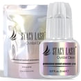 thumbnail image 1 of Stacy Lash Crystal Clear Adhesive (0.17fl.oz / 5ml) / Cyanoacrylate Eyelash Extension Glue / Transparent and Carbon Black Free Formula / Professional Use Only, 1 of 10
