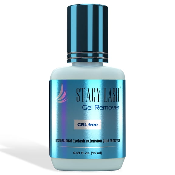 Stacy Lash Gel Remover for Eyelash Extension Glue, 15ml, Professional Use