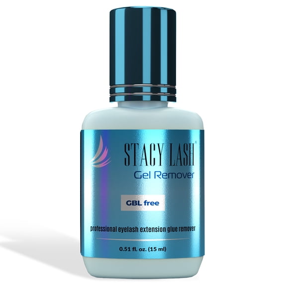 Stacy Lash Gel Remover for Eyelash Extension Glue, 15ml, Professional Use