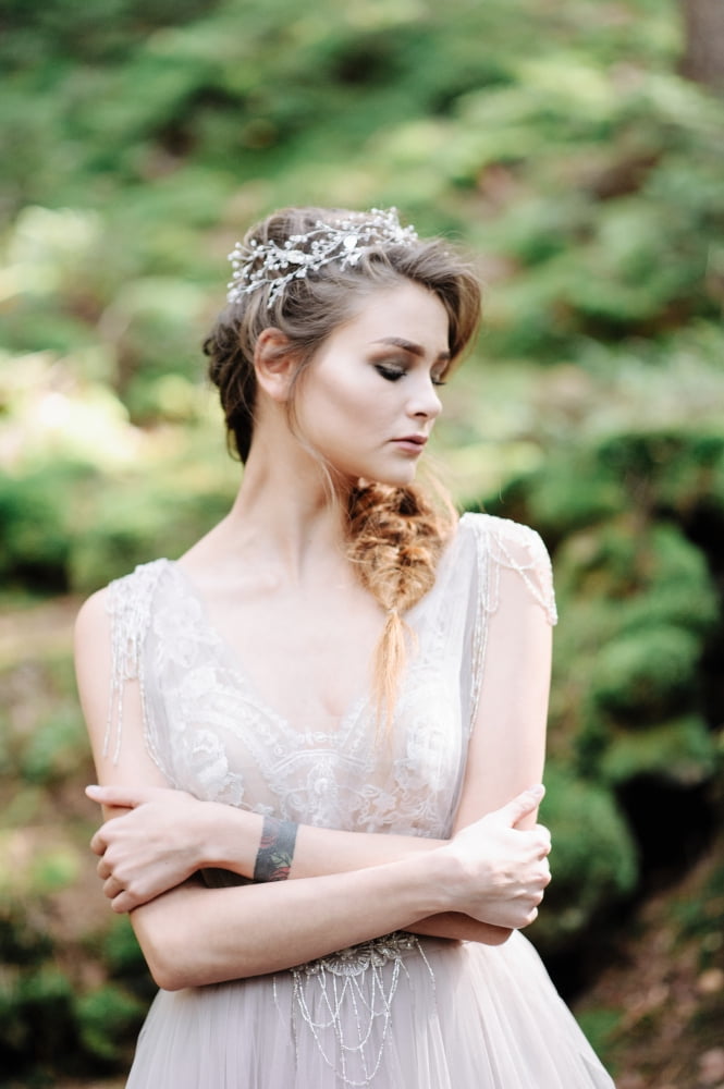 Stacy Vine Wedding Hair Clip