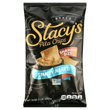 Stacy's Baked Pita Chips Simply Naked, 16 oz Bag