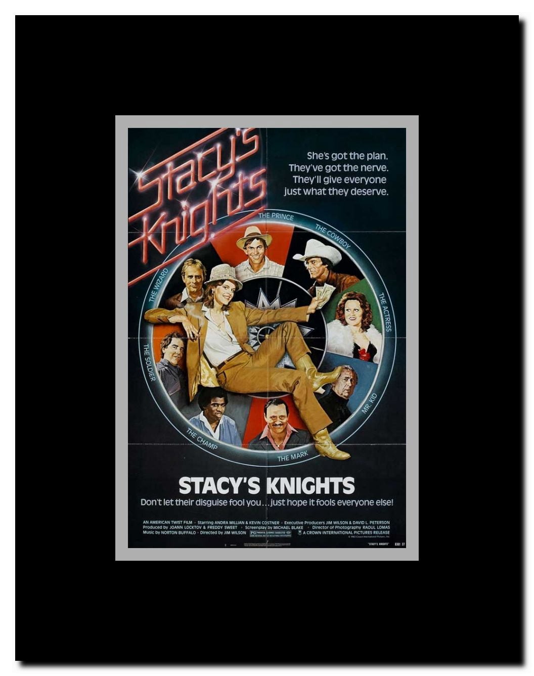 Stacy's Knights Framed Movie Poster
