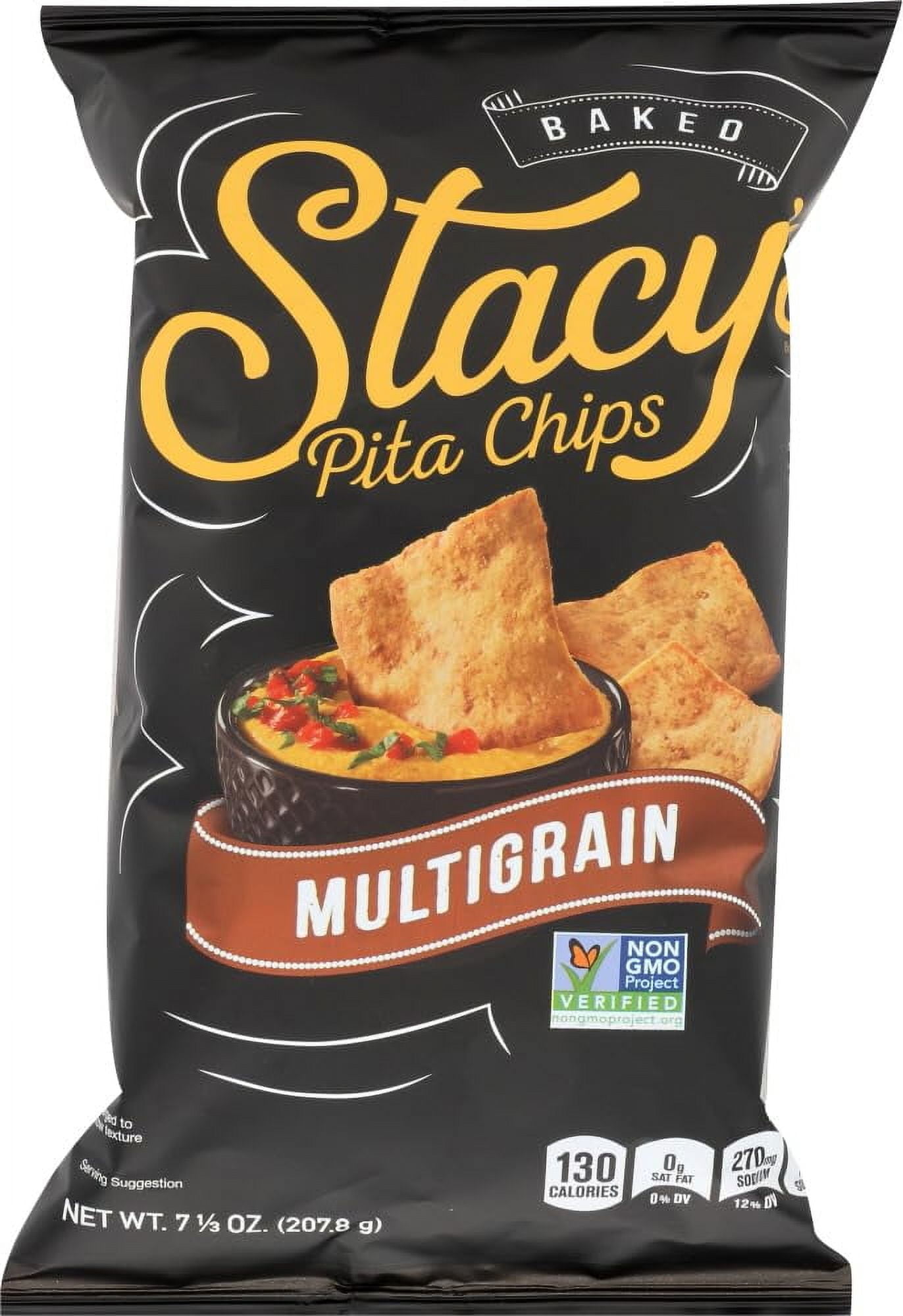 Stacy's Multigrain Pita Chips DMF15 7.33 oz. Bag (Pack of 3)
