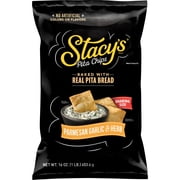 Stacy’s No Artificial Colors or Flavors Parmesan Garlic Pita Chips Bag, 16 oz