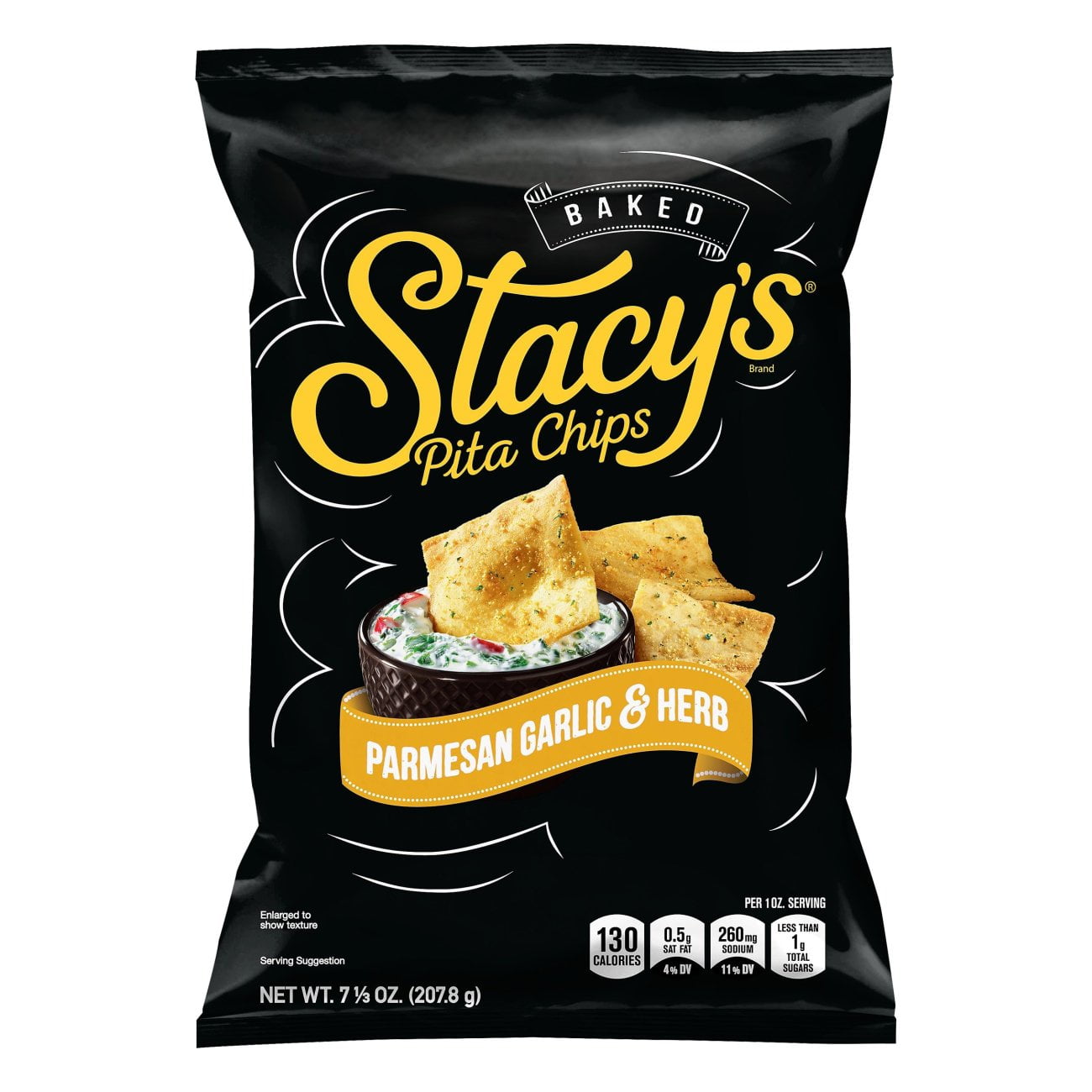 Stacy's Parmesan Garlic & Herb Pita Chips - 7.33 oz (Packaging May Vary)