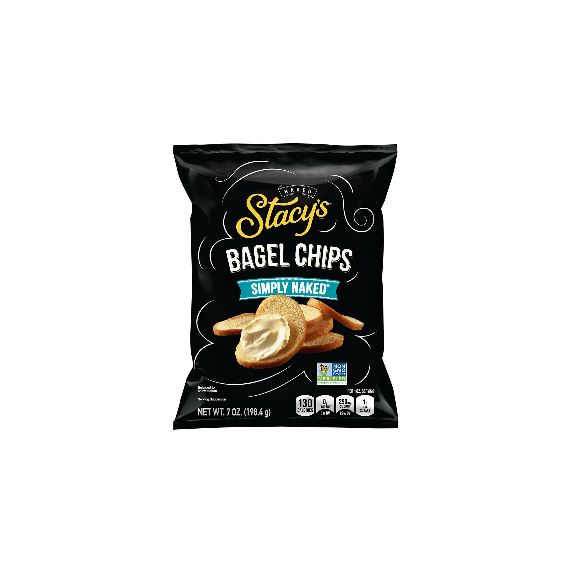 Stacy's Pita Chips Bagel Chips - Simply Naked, 7 oz