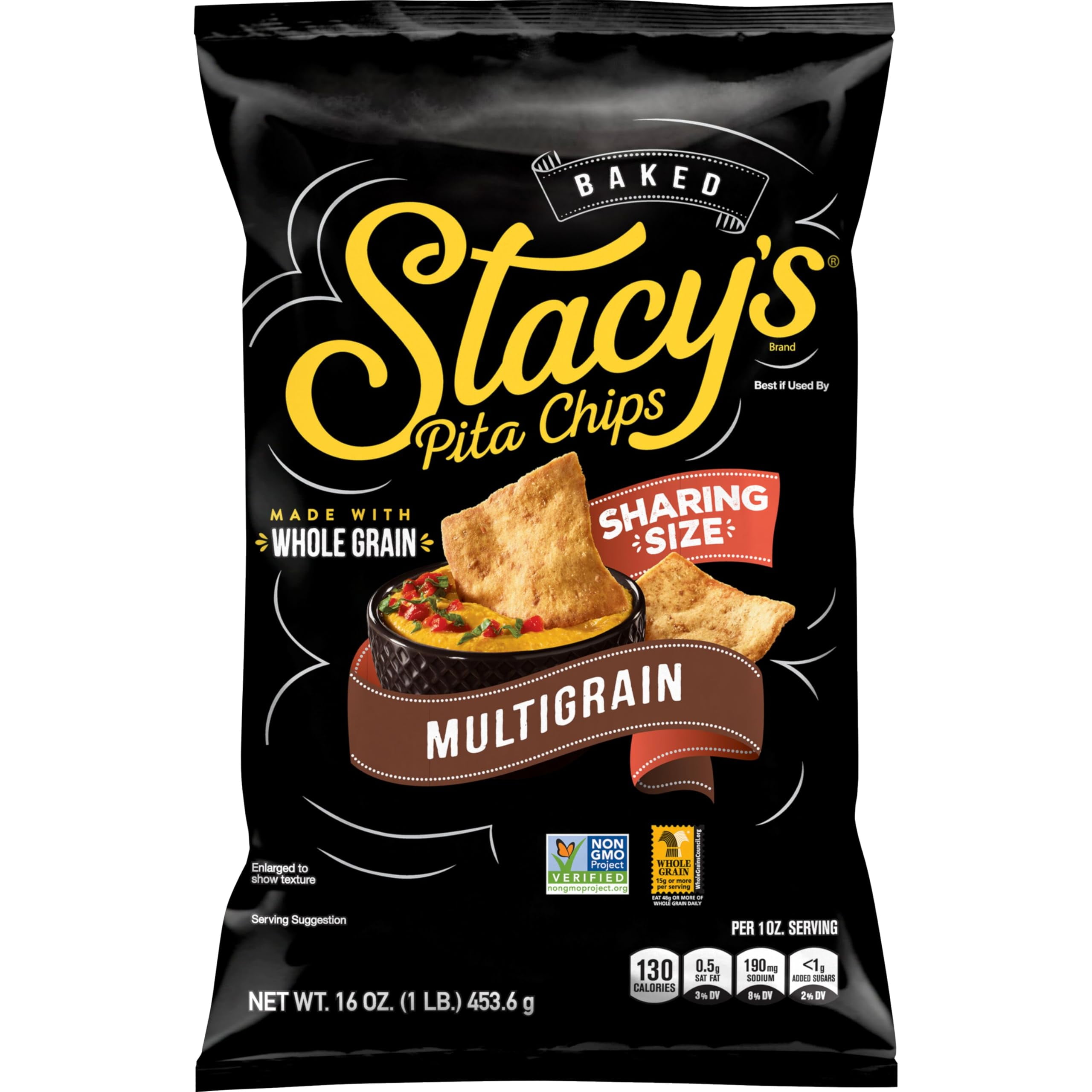 Stacy's Pita Chips, Multigrain, VTF516 oz Sharing Size Bag
