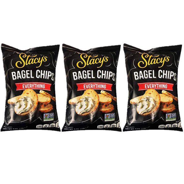 Stacys Everything Bagel Chips RE327 oz pack of 3