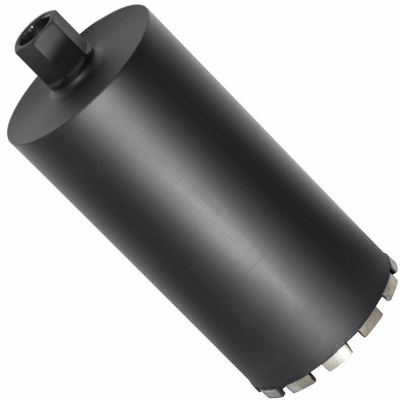 Stadea 6 Inch Concrete Hole Saw Diamond Core Drill Bit For Concrete Brick Block Stone Masonry, Laser Welded Wet Dry 1 1/4-7 Thread