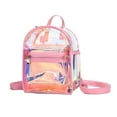 thumbnail image 1 of Stadium Approved Clear Backpack, Multipurpose Transparent Carry Bag, Convertible Shoulder Backpack, Security Friendly Vinyl Bag, Beach Concert Outdoor Travel Organizer, 1 of 8