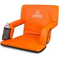 thumbnail image 1 of Stadium Boss Stadium Seat Reclining Bleacher Chair Folding - Orange, 1 of 8