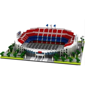 Stadium Micro Building Blocks 3500+ Pcs Architecture Football Field Kit Creative Sports Landmark Display Gift for Adults & Teens
