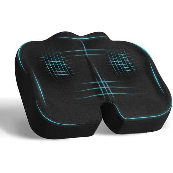 Stadium Seat Cushion, Extra Thick 50D High-Density Bleacher Cushion with Carry Handle, Non-Slip Water-Resistant Stadium Cushions for Bleachers & Outdoor Events(1-Pack)