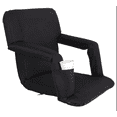 thumbnail image 1 of Stadium Seat for Bleachers Reclining Stadium Chair w/Back Cushion, 1 of 6