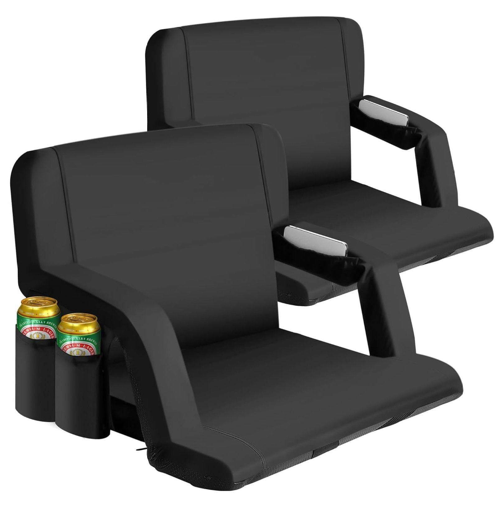 Stadium Seats for with Back Support, 25inch Extra Wide Reclining