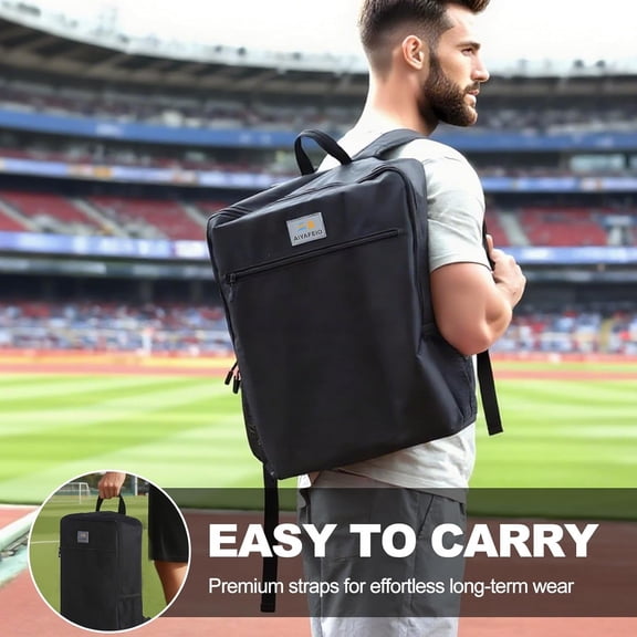 Stadium Seats for Bleachers with Back Support, Bleacher Chairs with Back, Portable Bleacher Seats with Cushions and Backpacks, Wide Stadium Chair for Sports Events and Concerts