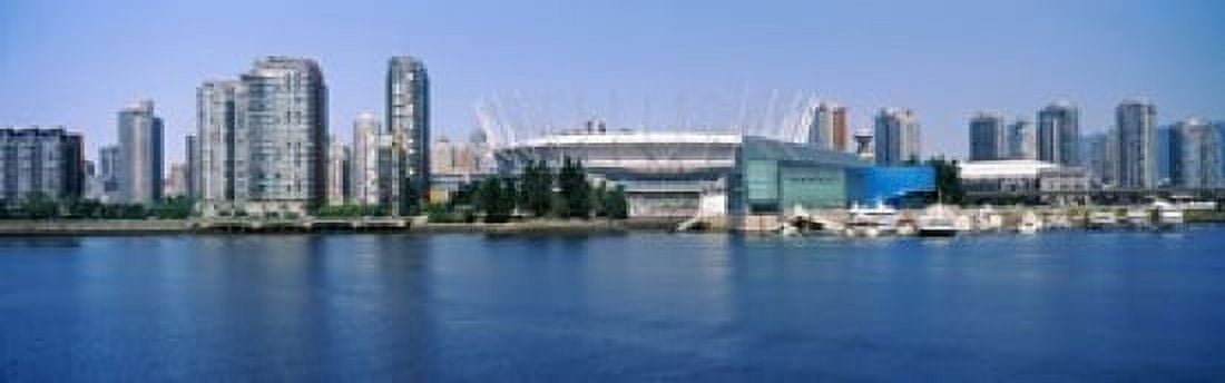 Stadium at the waterfront BC Place Stadium Vancouver British Columbia Canada 2013 Canvas Art - Panoramic Images (18 x 6)