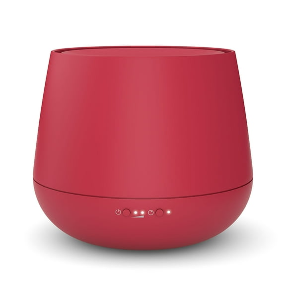 Stadler Form aroma diffuser Julia, with LED-illuminated mist, interval and swing mode, suitable for scents and essential oils, cable operation, chili red