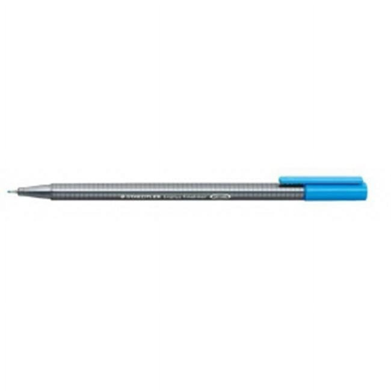 Staedtler 334-37 Cyan Fineliner Pen, Blue
